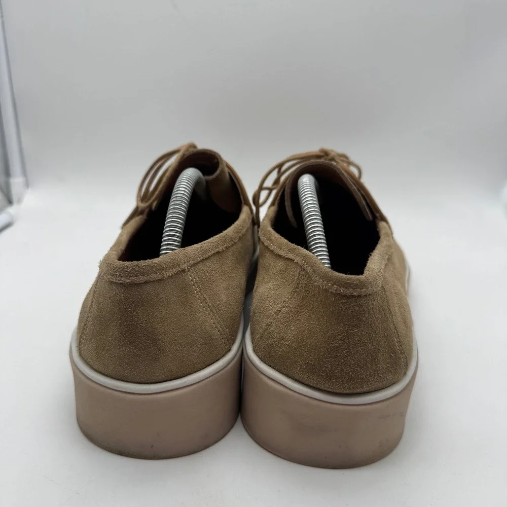 Marc Nolan Cannes Tan Suede Lace Up Derby Shoes Mens Size 10‎